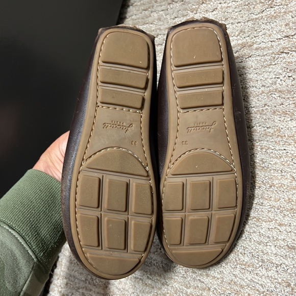 Leather driving shoes. - Picture 3 of 5